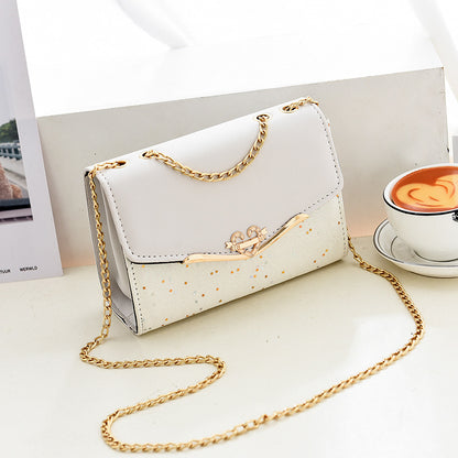 Chain Strap Sequins Crossbody Shoulder Bag