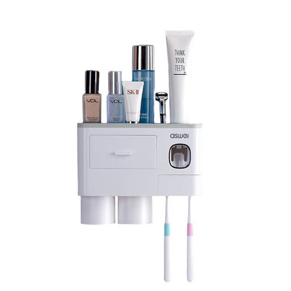 Drawer-Type Toothbrush Organizer