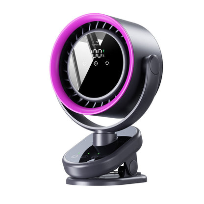 Portable Oscillating Clip Fan