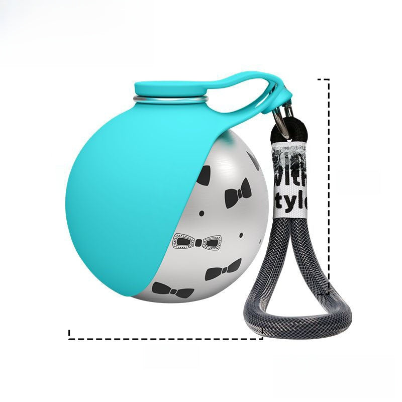 Foldable Stainless Steel Pet Travel Water Bottle