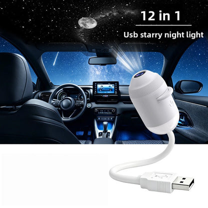 Car Star Projection Night Light