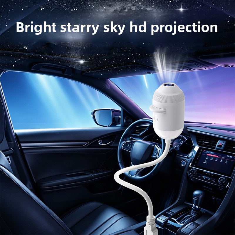 Car Star Projection Night Light