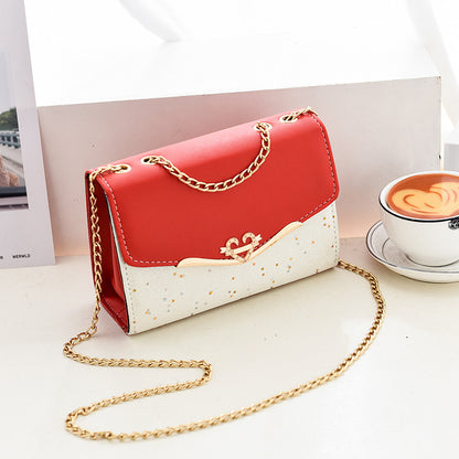Chain Strap Sequins Crossbody Shoulder Bag